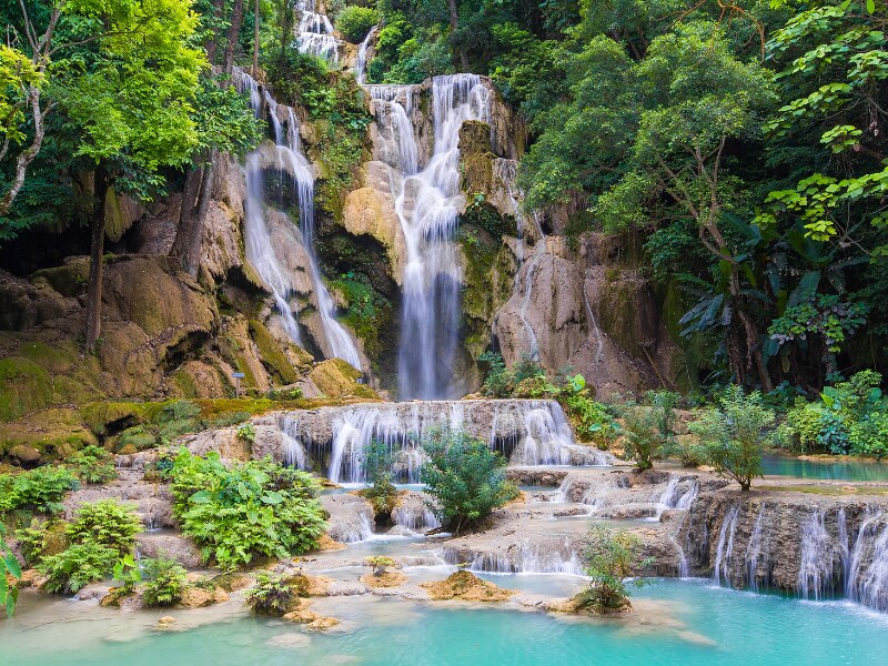 Is Laos worth visiting - Kuang Si Falls