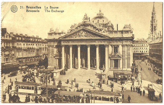 Bruxelles - La Bourse Prior to 1930