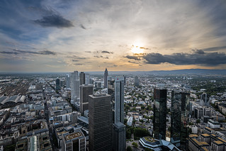 Frankfurt Skyline von oben - from above