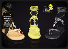 Lin Sandals for Happy Weekend Sale!