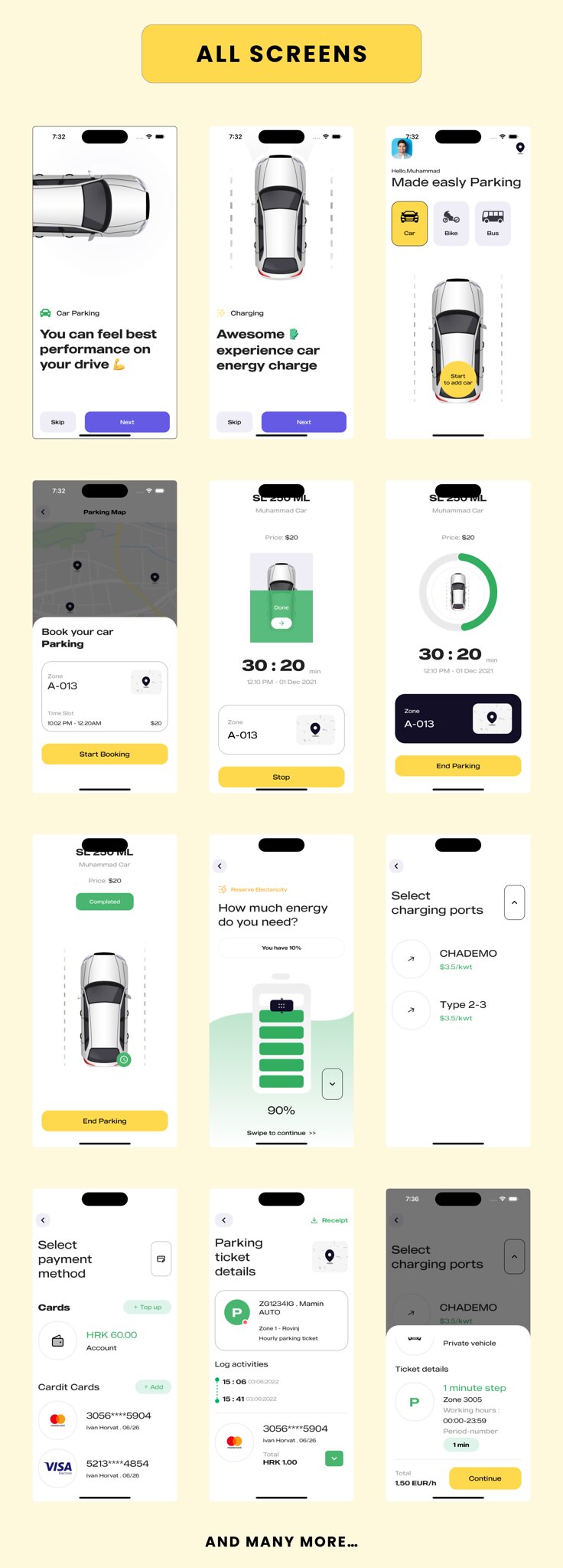 Car Parking App - Flutter Mobile App Template 
