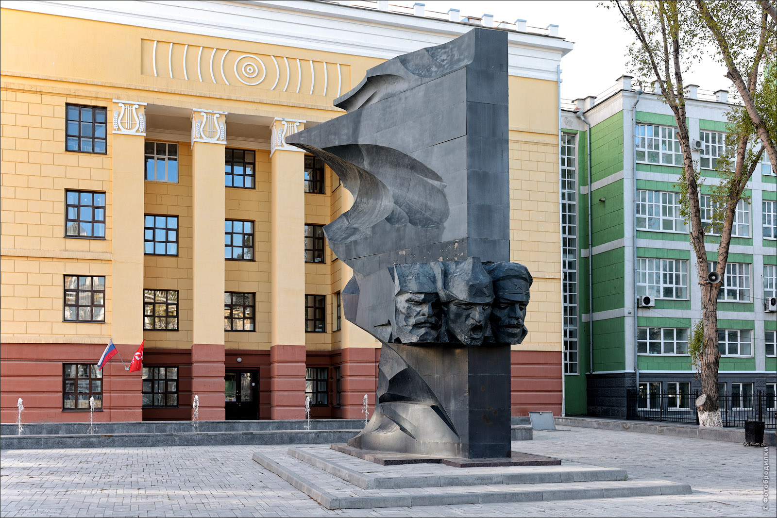 Памятник борцам за установление Советской власти, Самара, Россия
