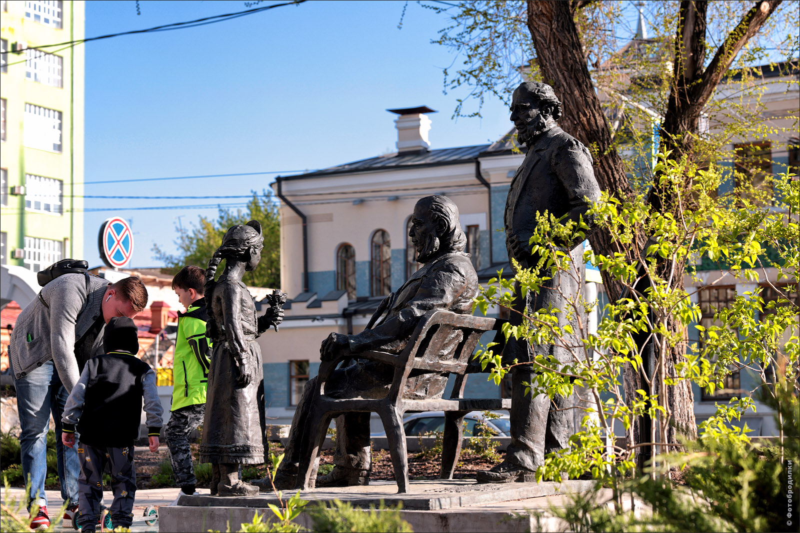 Памятник семье Аксаковых, Самара, Россия
