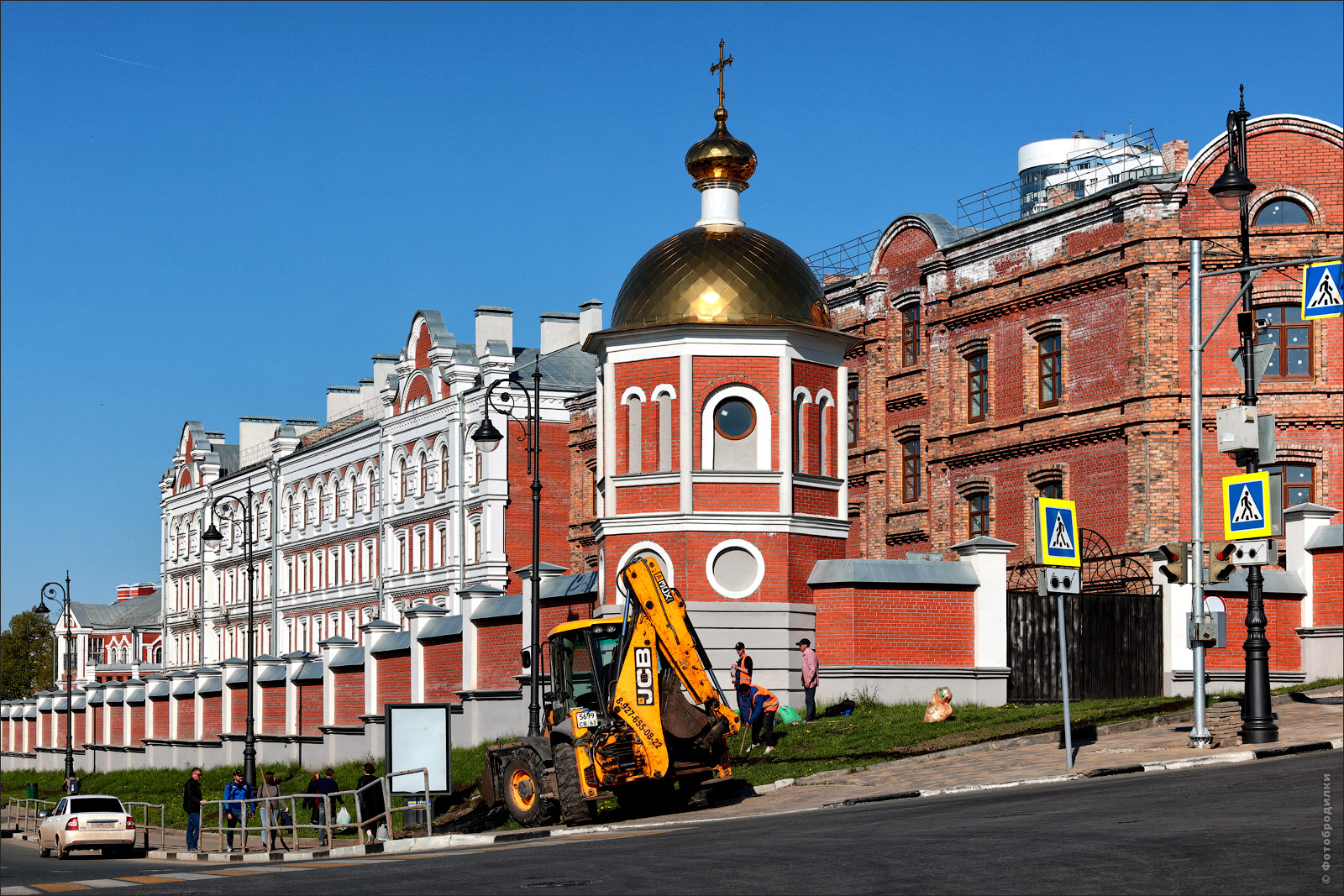 Башня ограды Иверского монастыря, Самара, Россия