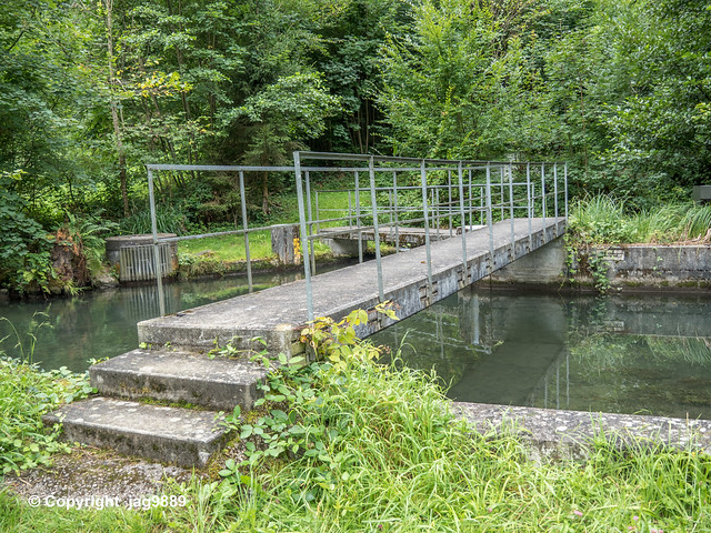 AAB470 Weir-Bridge over the Aabach Stream, Seon – Egliswil, Canton of Aargau, Switzerland
