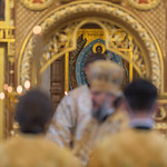 12 августа 2023, Литургия в Троицкой церкви в Климовой Горе (Троица-Переволок)