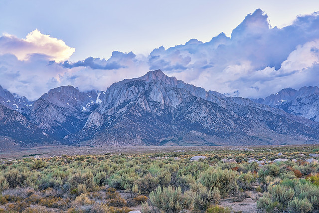 Stormy Skies Over Inyo Mountains