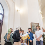 12 августа 2023, Литургия в Троицкой церкви в Климовой Горе (Троица-Переволок)