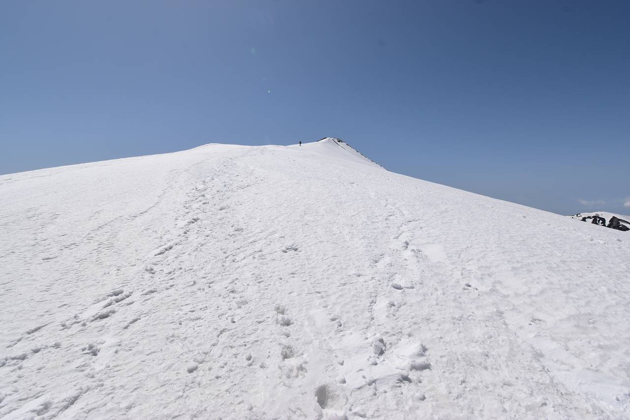 【北アルプス】GWの白馬岳雪山登山（1泊2日・白馬山荘）