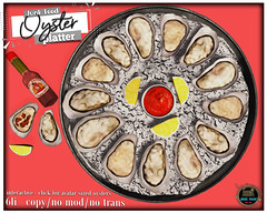 Junk Food - Oyster Platter Ad