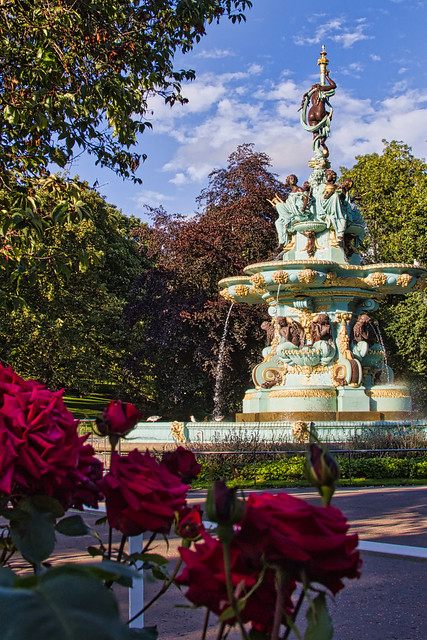 Ross Fountain. Princess Street Gardens.