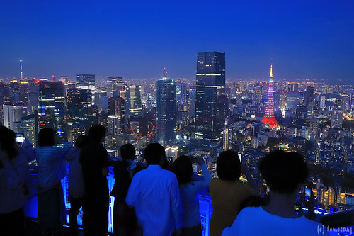 Tokyo Sky Deck at Night