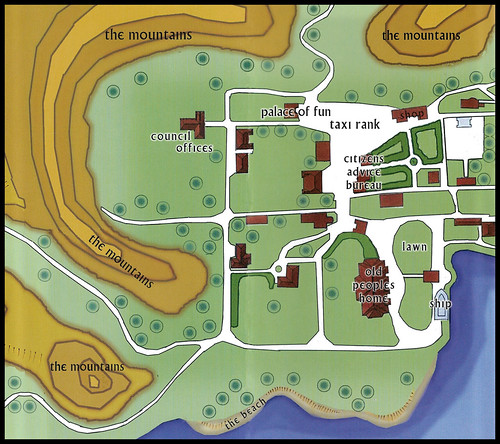 The Village Map - Portmeirion