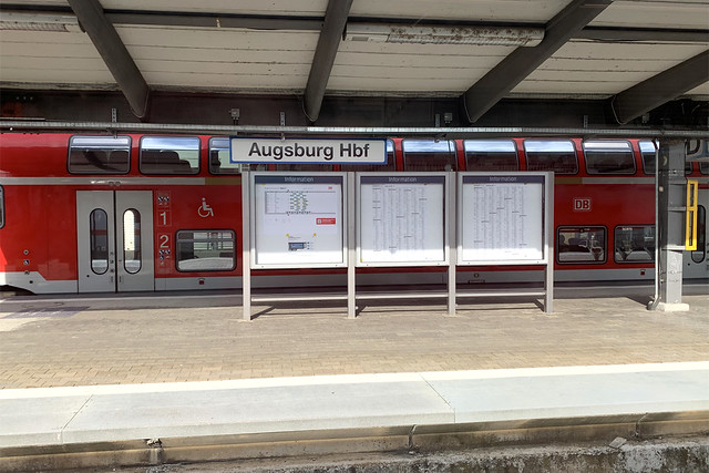 46 - Train station / Bahnhof Augsburg