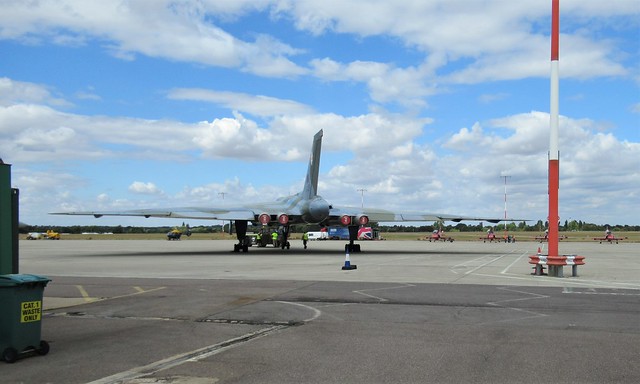 Avro Vulcan XL426 greets the guests of London Southend Airport on 20.08.22