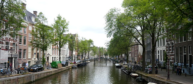 Oudezijds Voorburgwal, Centrum, Amsterdam, Hollande septentrionale, Pays-Bas.