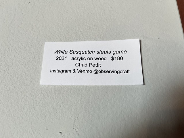 White Sasquatch steals game - Chad Pettit - WAVERLY BREWING COMPANY - Waverly Baltimore Maryland - @observingcraft