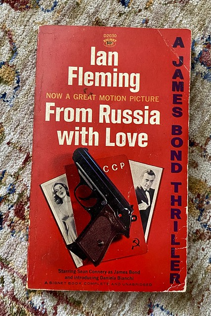 #IanFleming #paperback #books of #JamesBond #written from #1952 to  #1964