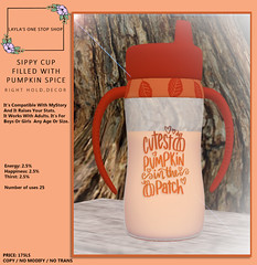 [Layla's One Stop Shop] Pumpkin Spice Sippy Cup Ad