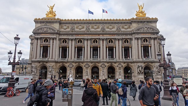 Palais Garnier vista desde Place de L'Opéra