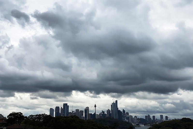 Grey day over Sydney