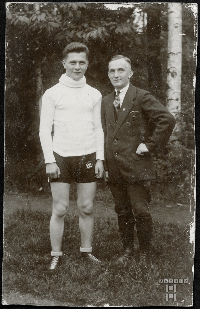 ArchivTappen37(1K)219 Sportler, Privatphoto, Deutschland, 1920er