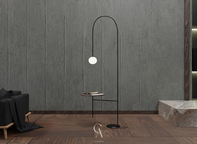 Huop Lamp with table - CANARUN