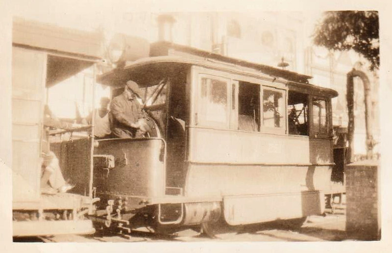 Steam tram at Kogarah, N.S.W. - 9 March 1936