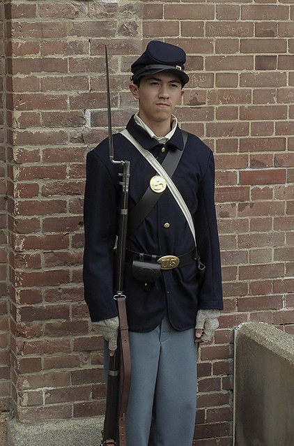 Civil War Day, Fort Point, GGNRA - 230338n