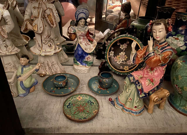 Porcelain, China and Cloisonne