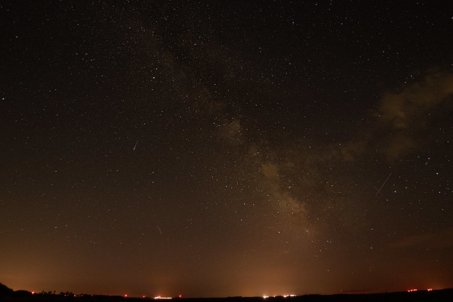 Milkyway and perseids!
