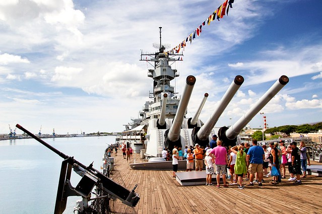 USS Missouri. Pearl Harbor.
