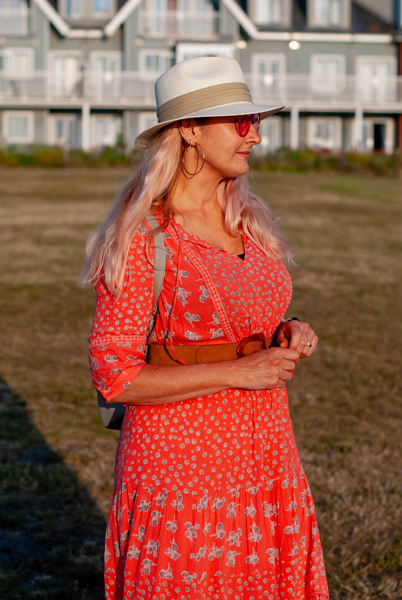 Styling My Classic Boho Maxi Dress (Again!) in Cornwall | Catherine Summers AKA Not Dressed As Lamb, Over 50 Style Blog