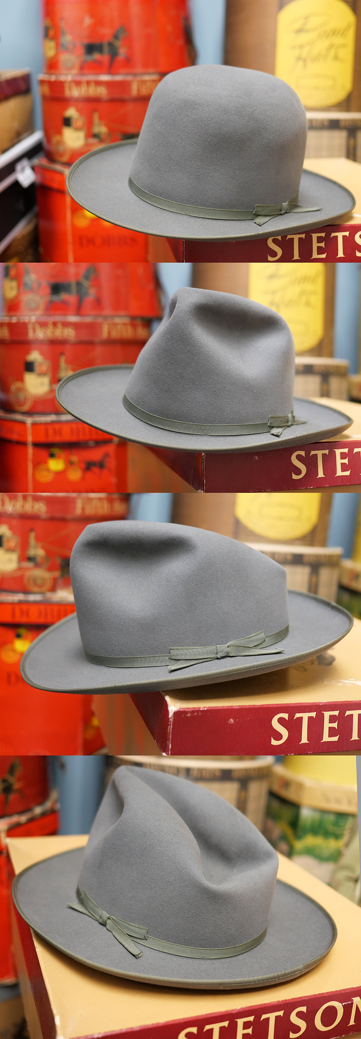 ROYAL STETSON 1950s ストラトライナー グレー ヴィンテージハット