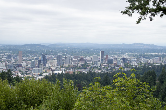 Portland from the Pittock Mansion