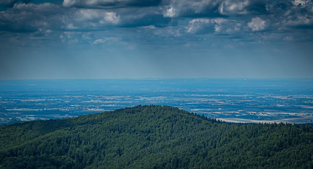 Little Beskid, Carpathians in the Broken Rock Range view fromObserwation Tower on Szyndzielnia mountain