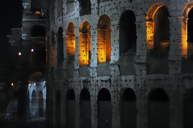 Colosseum, 80 CE, Via Triumphalis, Rome..