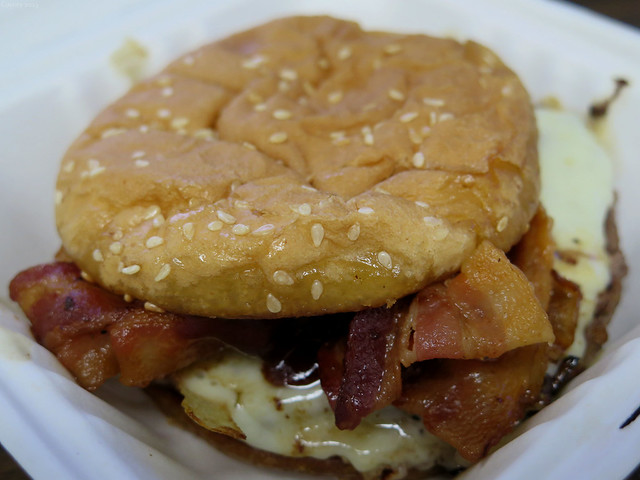 BBQ Bacon Cheddar Onion Burger