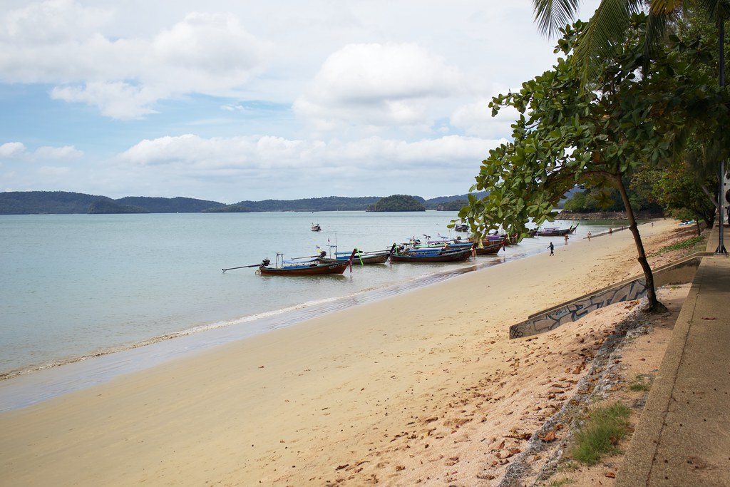 Barcos de excursiones Long Tail en Ao Nang