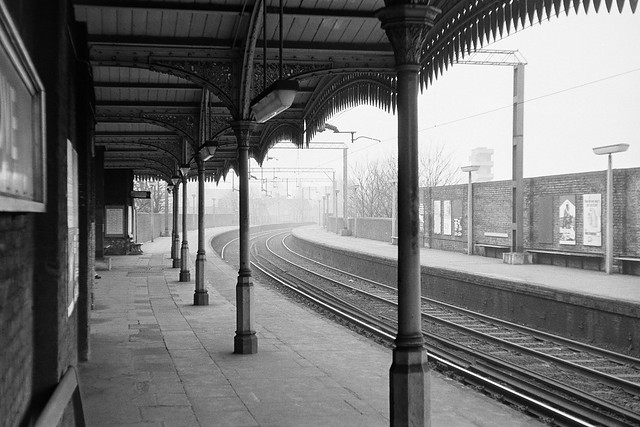 Bruce Grove Station Tottenham 1975