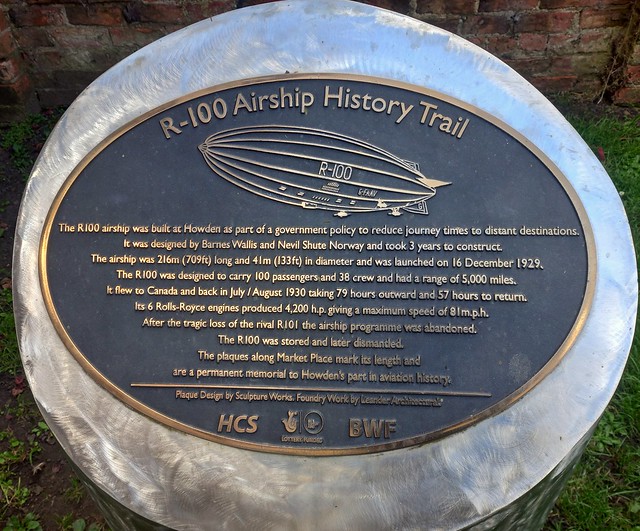 The R101 Airship History Tour, In Howden East Yorkshire
