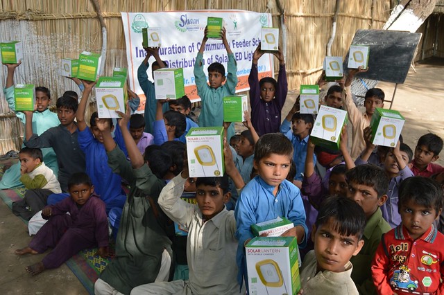 Solar LED Lights Gifted in Sargodha 2019