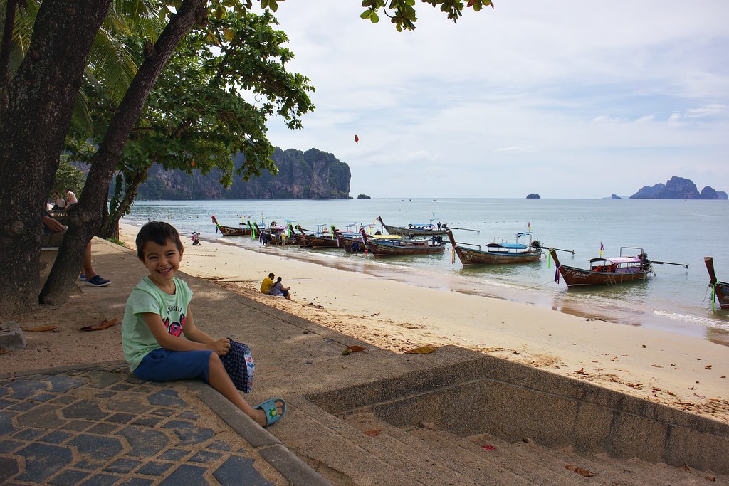 Playa Ao Nang en Tailandia
