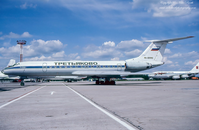 Tretyakovo Tupolev Tu-134A RA-65550
