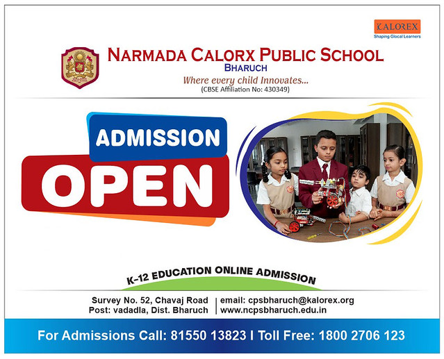 Quality Education - Admissions open at NCPS Bharuch 2023-24