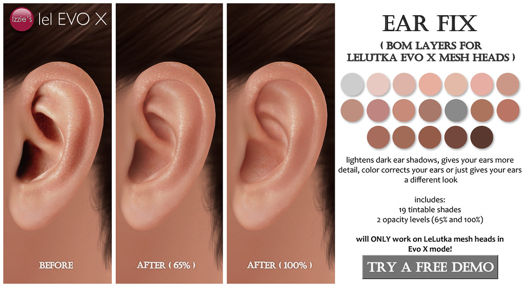 Ear Fix (LeLutka Evo X) for FLF