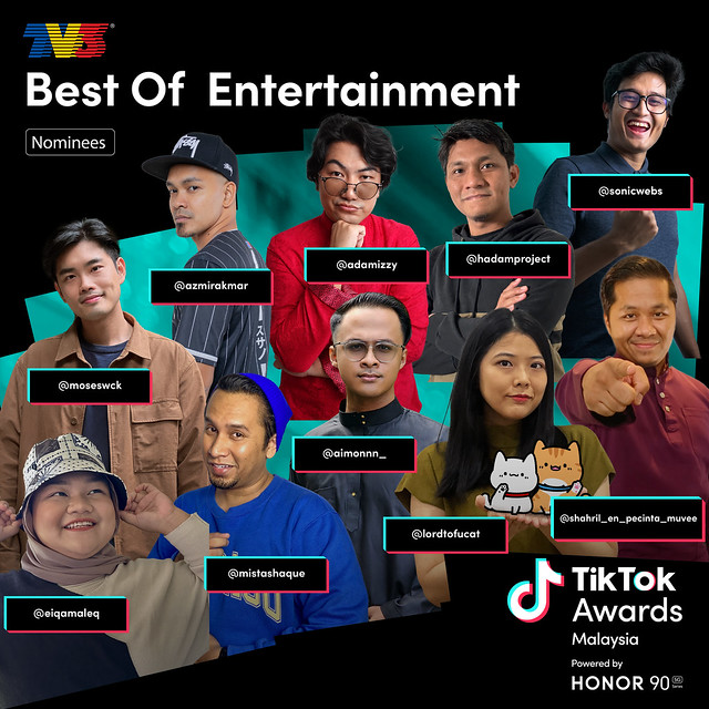 Majlis Anugerah TikTok Tiba di Malaysia, Iktiraf Bakat Tempatan