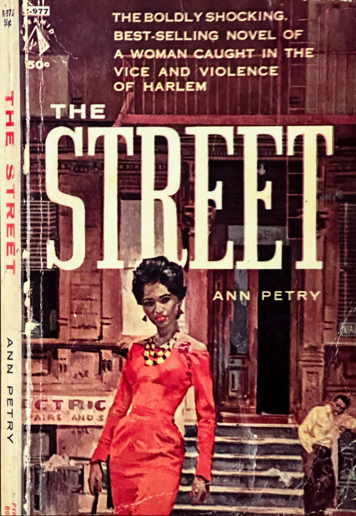 “The Street” by Anne Petry.  Pyramic R-977 (1964).  Cover art by Dick Kohfield.