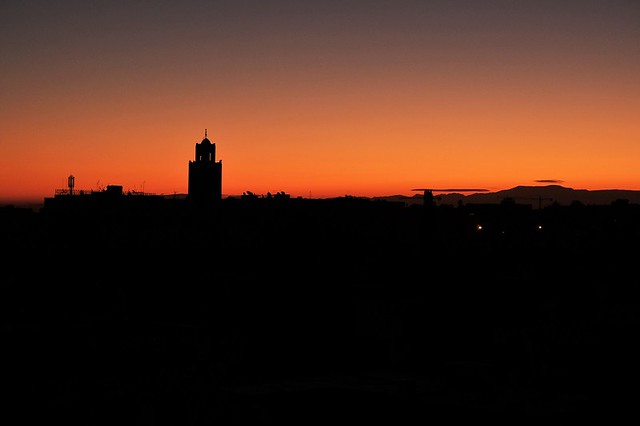 Rabat at dusk