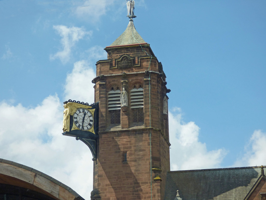 Clock Tower - Coventry Council House from Alfred's Café